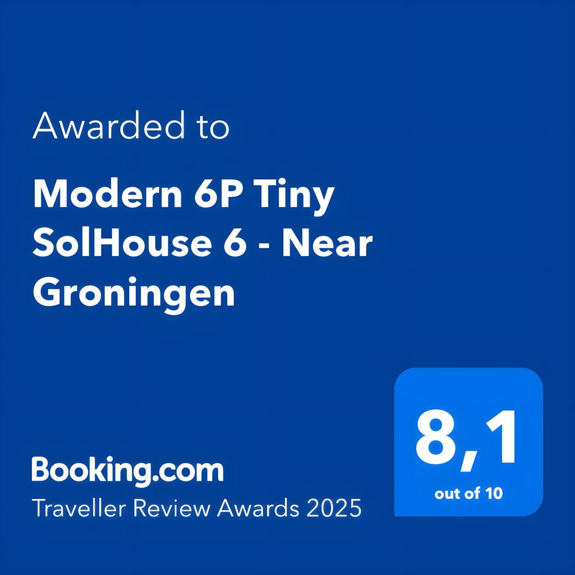 הוילה Kropswolde Modern 6P Tiny Solhouse 6 - Near Groningen מראה חיצוני תמונה